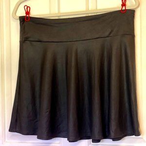 Forever 21 Vegan Leather Skater Skirt